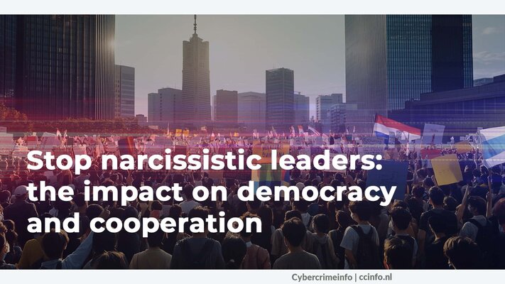 Stop narcissistic leaders  the impact on democracy and cooperation